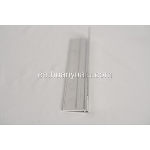 Canal de aluminio para aplicaciones estructurales